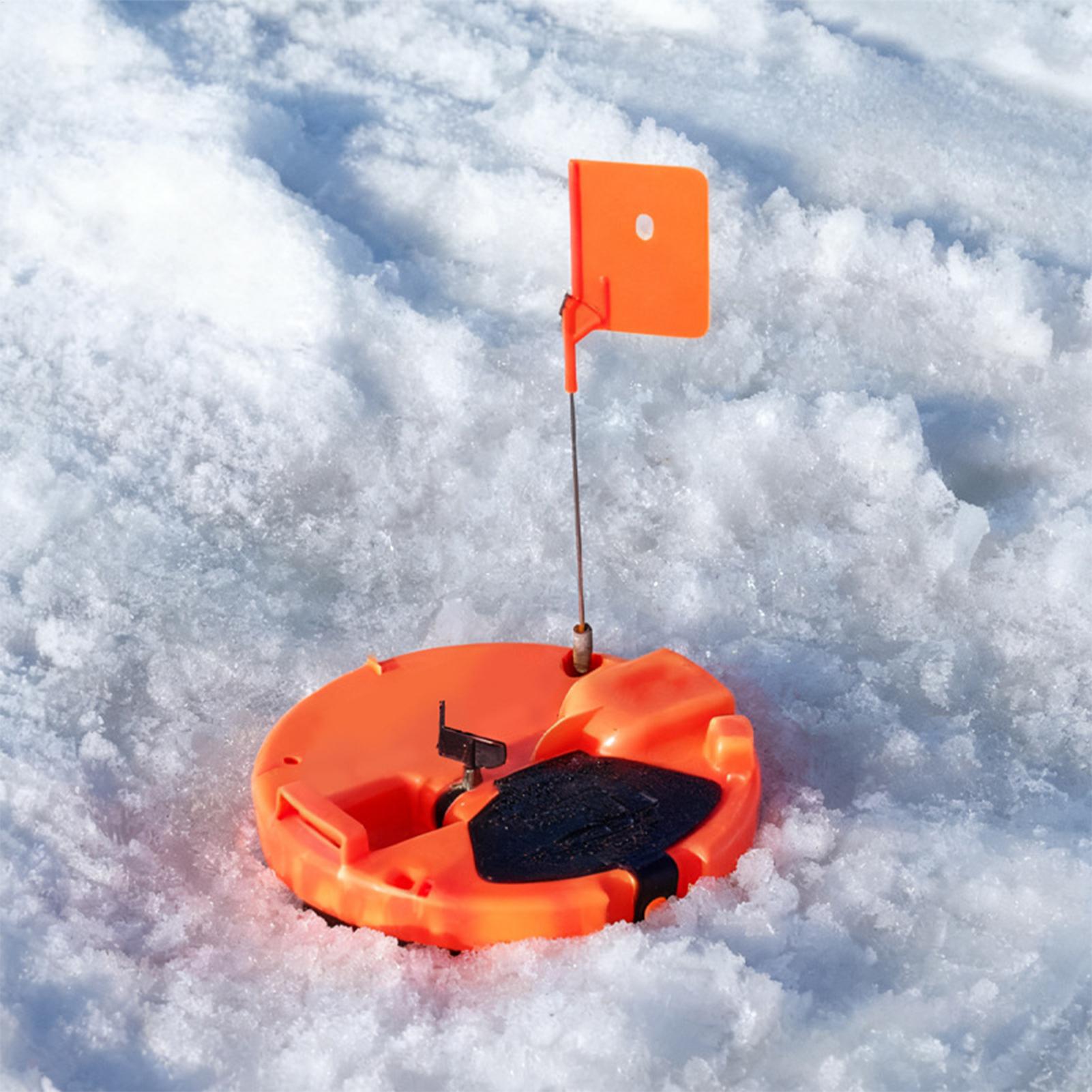 Ice Fishing Tip Up - Automatischer Eisfischen-Kip-Up mit Signalflagge, frostsicheres und