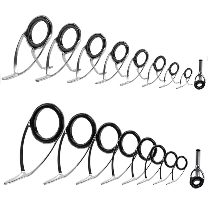 Fishing Equipment Cheap - 9Pcs Angelrute Guides Ring Reparatur Kit
