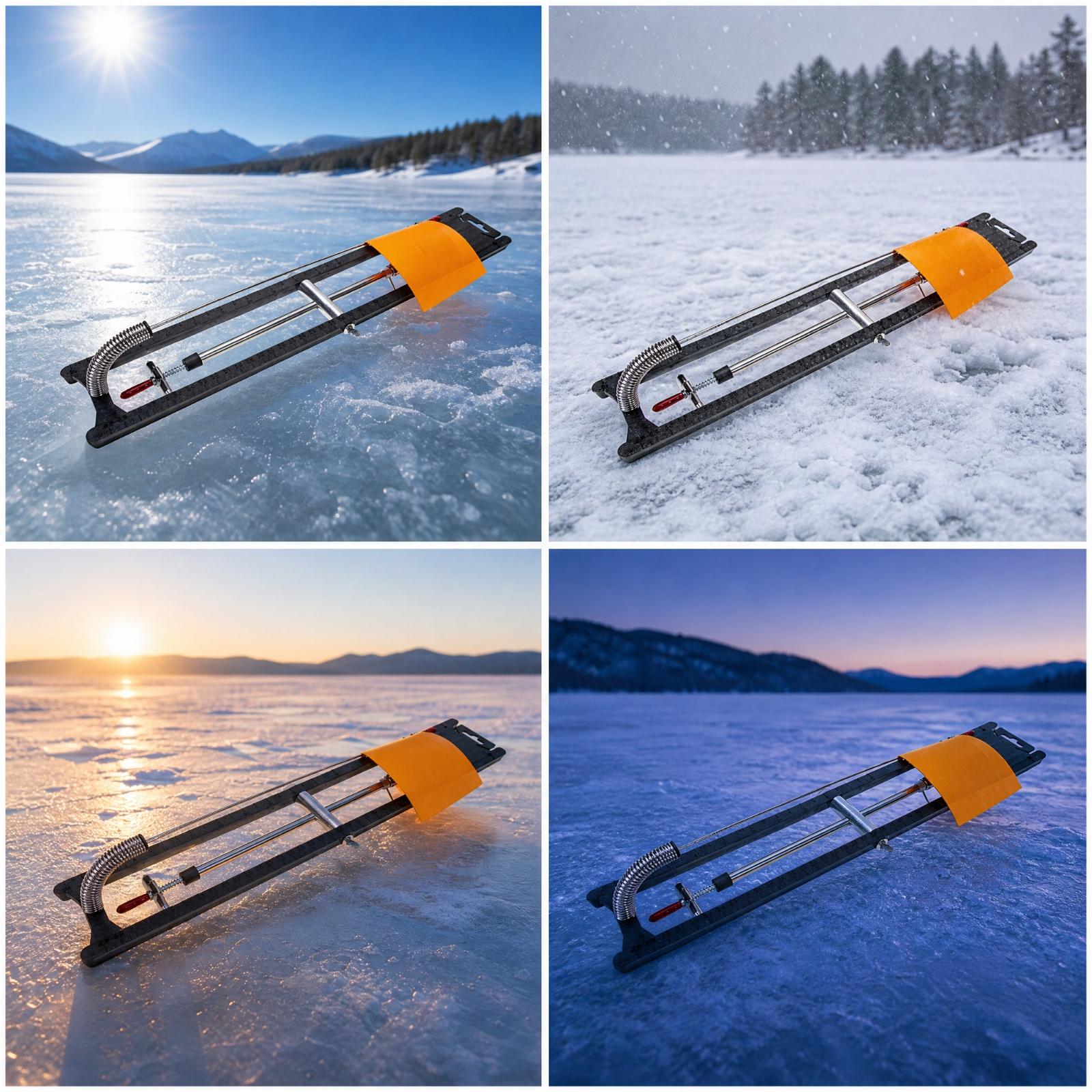 Schwarze Angelrute aus technis – Ice Fishing Tip Up Bewertung und Preis