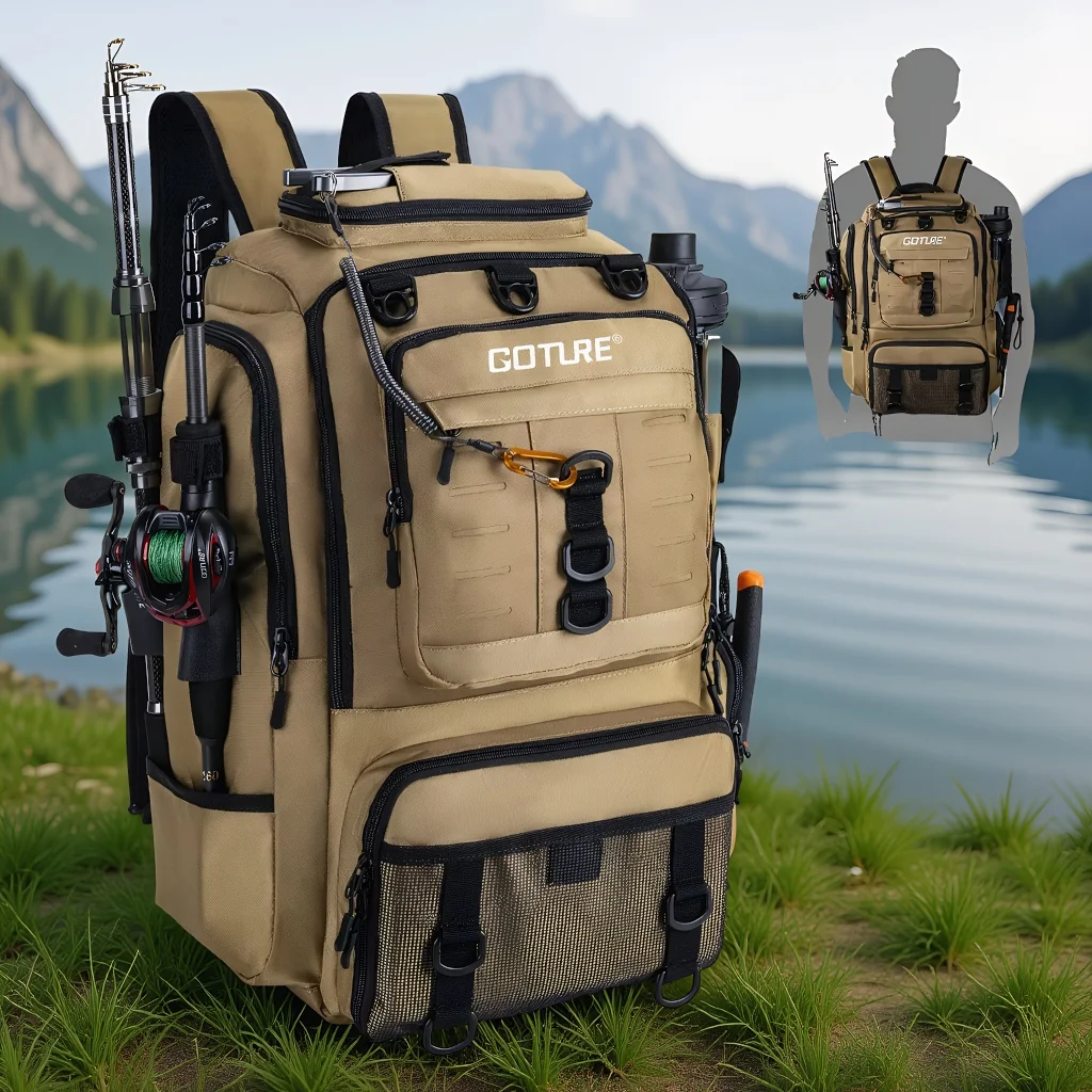 Goture Wasserdichter Angelruck – Fishing Equipment Bag Bewertung und Preis