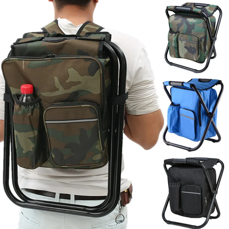 2-in-1 klappbarer Angelstuhl,  – Fishing Equipment Bag Bewertung und Preis