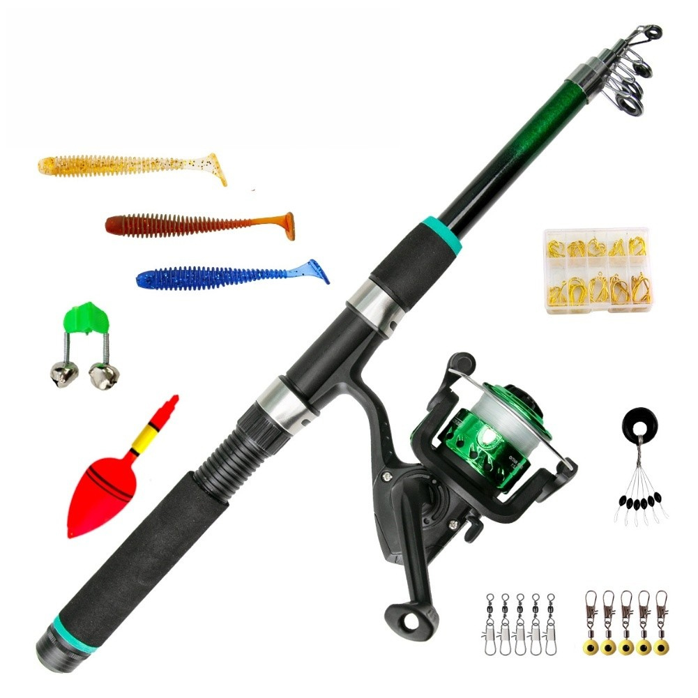 Kompakte Angelrute mit Rolle f – Fishing Equipment Price Bewertung und Preis